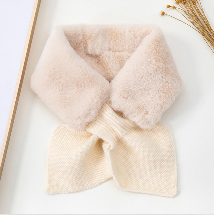 Ženski puhasti zimski šal