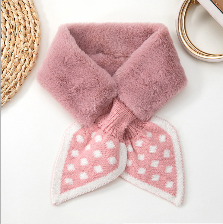 Ženski puhasti zimski šal