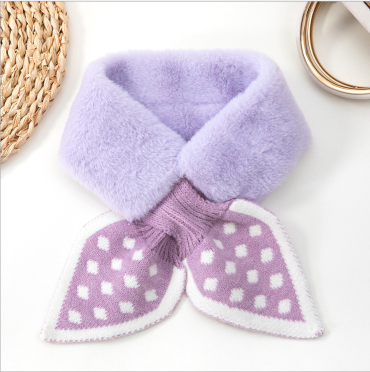 Ženski puhasti zimski šal