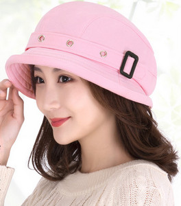 Γυναικείο καπέλο με μεταλλικά στοιχεία - πολλά χρώματα