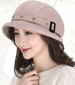 Γυναικείο καπέλο με μεταλλικά στοιχεία - πολλά χρώματα