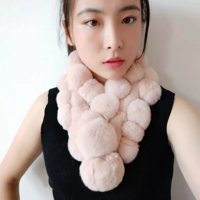 Γυναικείο βελούδινο φουλάρι για τον χειμώνα