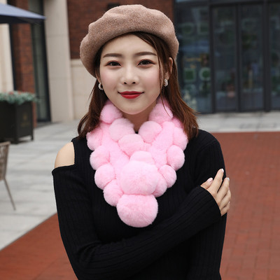 Γυναικείο βελούδινο φουλάρι για τον χειμώνα