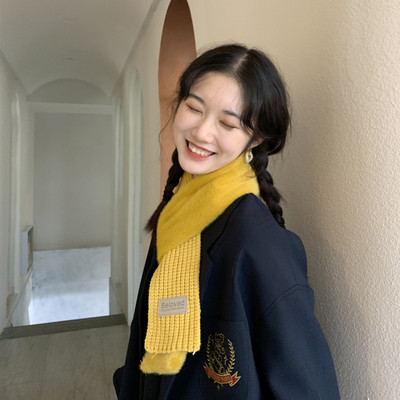 Γυναικείο χειμωνιάτικο κασκόλ - σε πολλά χρώματα