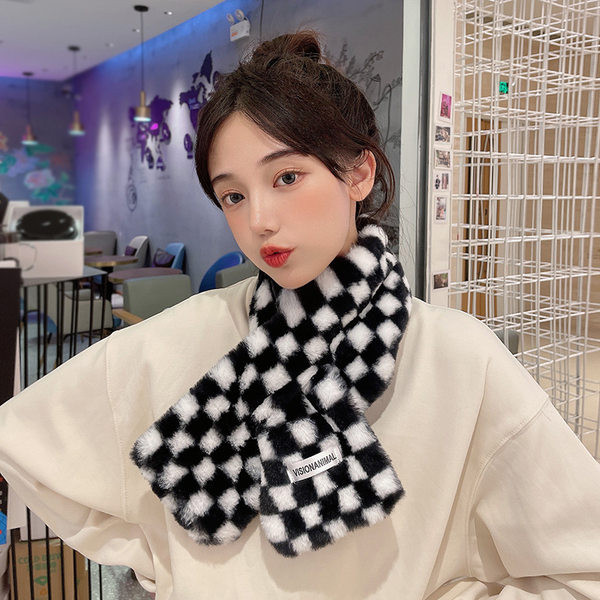 Νέο μοντέλο γυναικείο πουπουλένιο  κασκόλ - σε δύο χρώματα