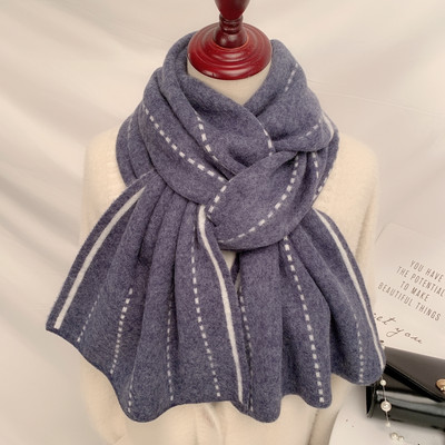 Модерен плетен шал подходящ за зимата с дължина 200см