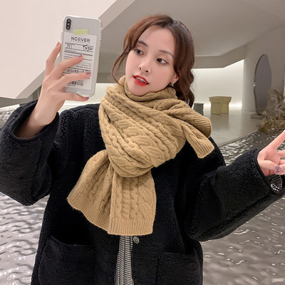 Γυναικείο πλεκτό κασκόλ casual