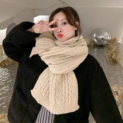 Γυναικείο πλεκτό κασκόλ casual