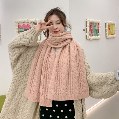 Γυναικείο πλεκτό κασκόλ casual