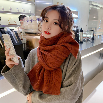 Γυναικείο πλεκτό κασκόλ casual