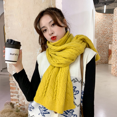 Γυναικείο πλεκτό κασκόλ casual