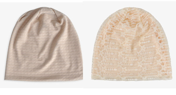 Γυναικείο υφασμάτινο καπέλο με δαντέλα