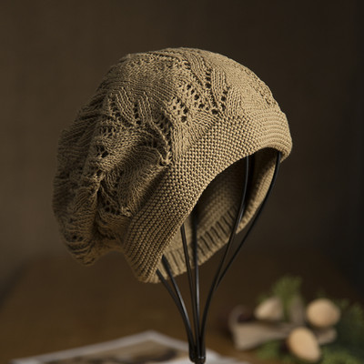 Πλεκτό γυναικείο καπέλο σε πολλά χρώματα