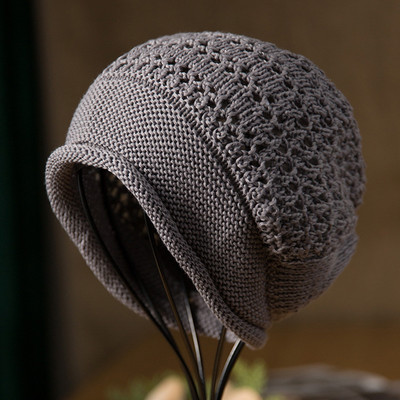 Πλεκτό γυναικείο καπέλο σε πολλά χρώματα