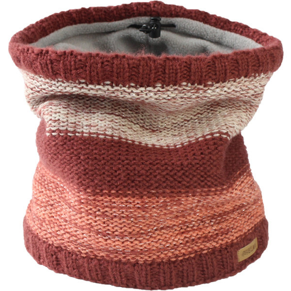 Pleteni ženski šal u dvije boje