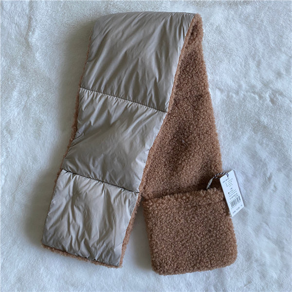 Дамски шал тип яка с две лица - за есента и зимата