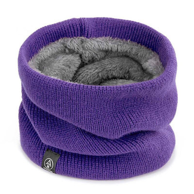 Дамски зимен шал с топла подпплата