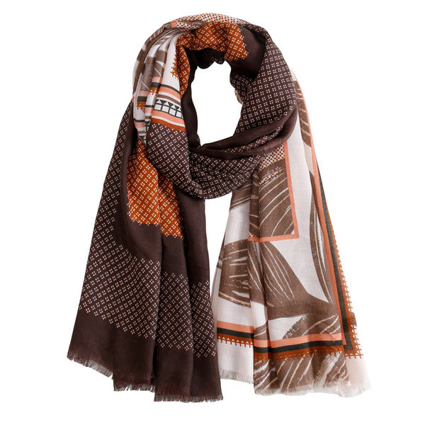 Novi model ženske marame sa šarenim uzorkom