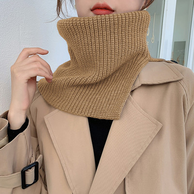 Γυναικείος πλεκτό γιακά κασκόλ -πολλά χρώματα