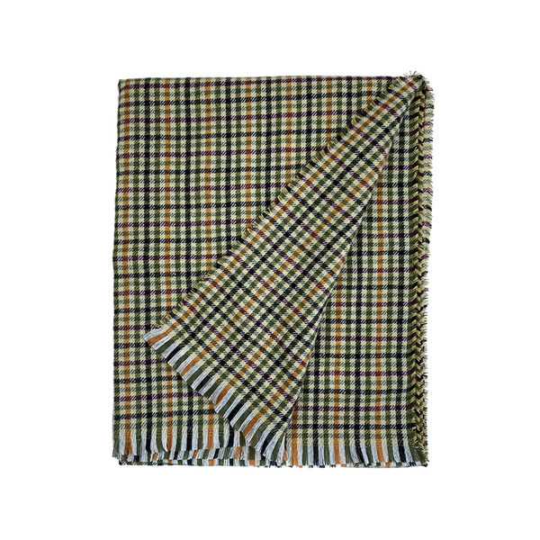 Ζεστό γυναικείο κασκόλ καρό για το φθινοπώρο και το χειμώνα