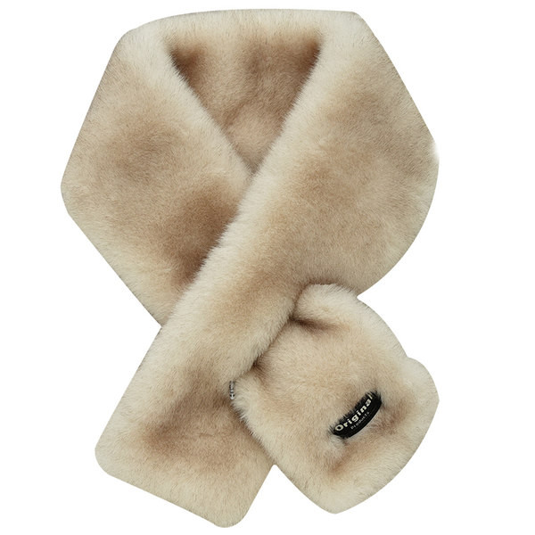 Есенно-зимен пухен шал тип яка -няколко цвята