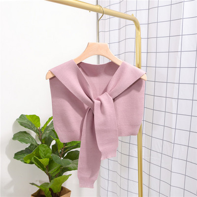 Μοντέρνο γυναικείο φουλάρι με κορδόνια σε πολλά χρώματα