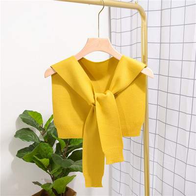 Μοντέρνο γυναικείο φουλάρι με κορδόνια σε πολλά χρώματα