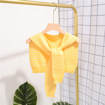 Μοντέρνο γυναικείο φουλάρι με κορδόνια σε πολλά χρώματα