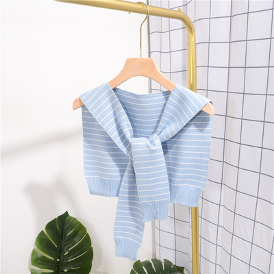 Μοντέρνο γυναικείο φουλάρι με κορδόνια σε πολλά χρώματα