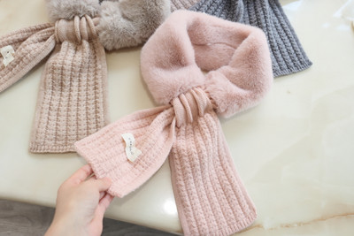 Νέο μοντέλο γυναικείο κασκόλ τύπου γιακά - σε πολλά χρώματα