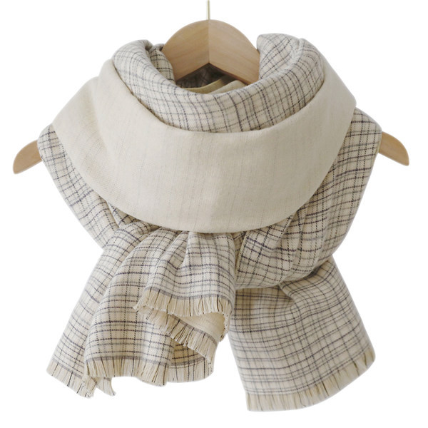 Дамски зимен кариран шал в няколко цвята