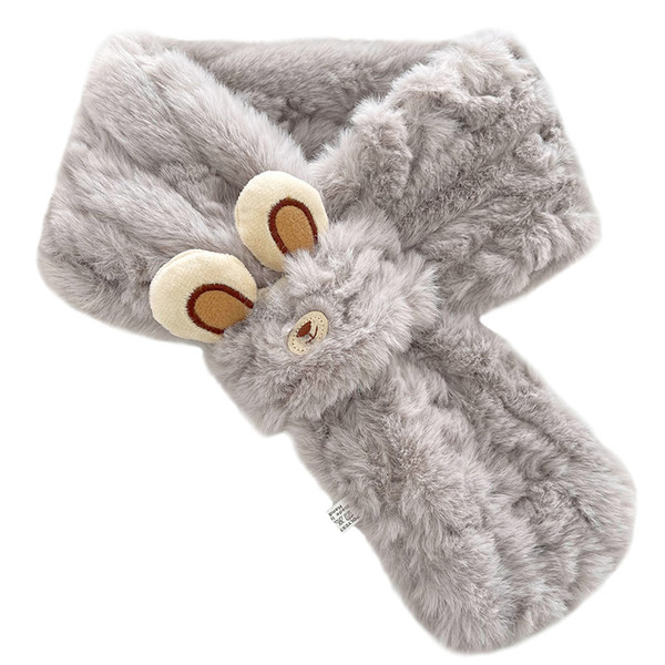 Γυναικείο  κασκόλ με τρισδιάστατο στοιχείο