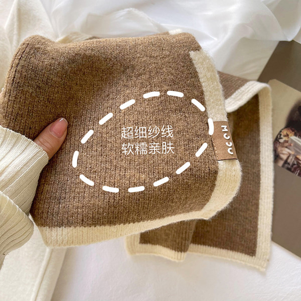 Γυναικείο casual κασκόλ κατάλληλο για το χειμώνα