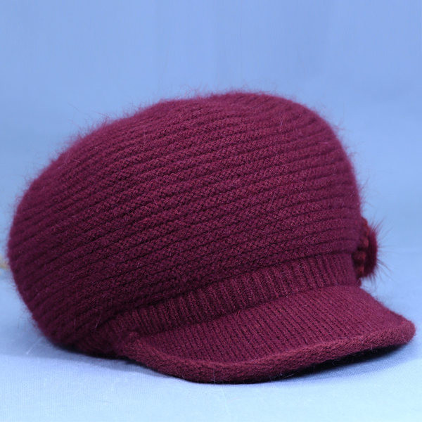 Pletena ženska kapa sa šalom - 2u1 više boja