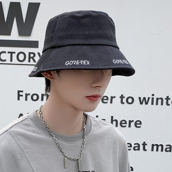 Ανδρικό καλοκαιρινό καπέλο ηλίου  με κεντητή επιγραφή