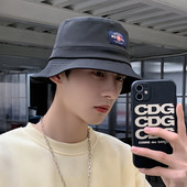 Мъжка актуална шапка тип рибарска с бродерия