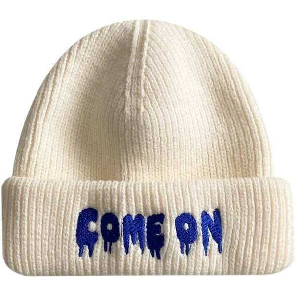 Ανδρικό casual χειμερινό καπέλο με επιγραφή