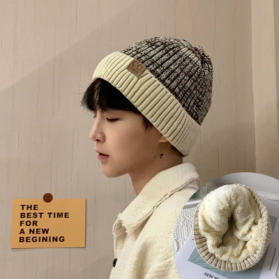 Ανδρικό πλεκτό καπέλο σε πολλά χρώματα