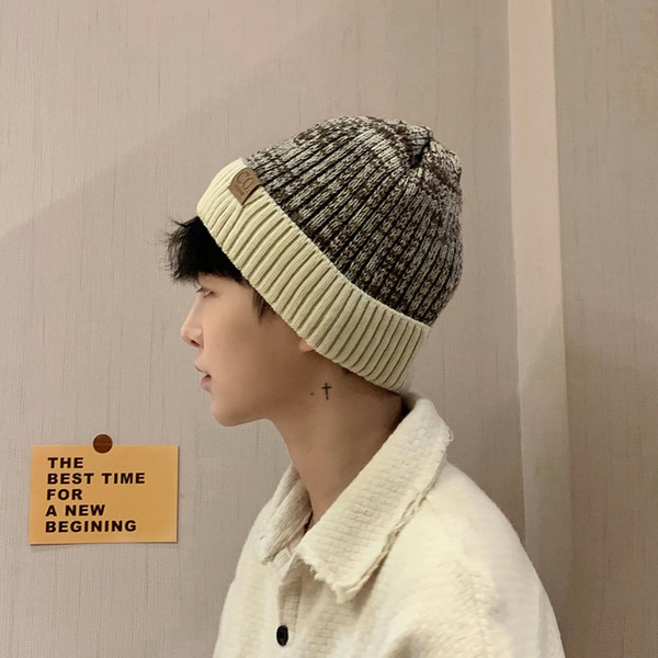 Ανδρικό πλεκτό καπέλο σε πολλά χρώματα