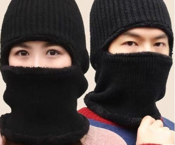 Μοντέρνο χειμερινό καπέλο για άνδρες και γυναίκες σε δύο μοντέλα