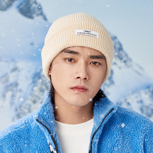 Novi model muške zimske kape sa natpisom