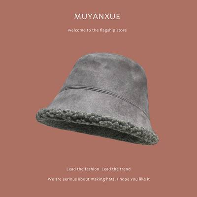 Ζεστό χειμωνιάτικο καπέλο από οικολογικό καστόρι με μαλακή φόδρα 