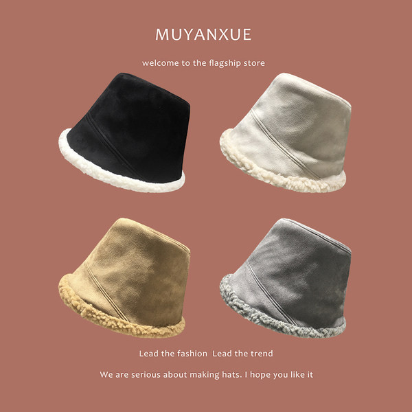 Ζεστό χειμωνιάτικο καπέλο από οικολογικό καστόρι με μαλακή φόδρα 