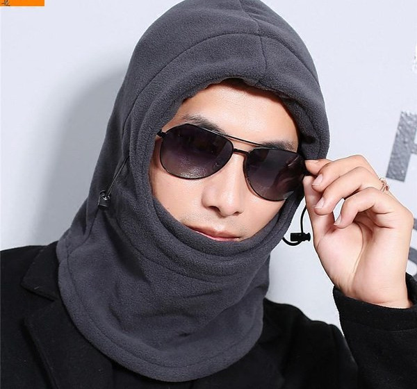 Ανδρικό μοντέρνο καπέλο με μάσκα και κορδόνια