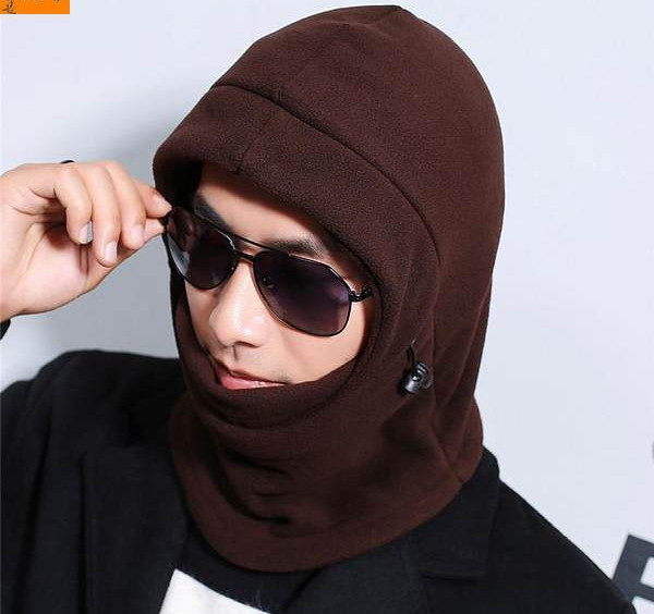 Ανδρικό μοντέρνο καπέλο με μάσκα και κορδόνια