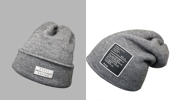 Ανδρικό καπέλο casual με έμβλημα