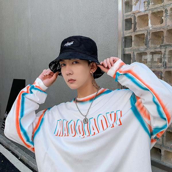 Muški tekstilni ribarski šešir s natpisom