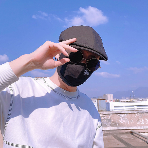 Ανδρικό υφασμάτινο καπέλο σε ρετρό στυλ