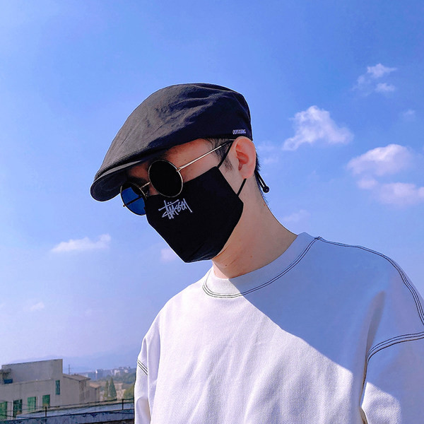 Ανδρικό υφασμάτινο καπέλο σε ρετρό στυλ