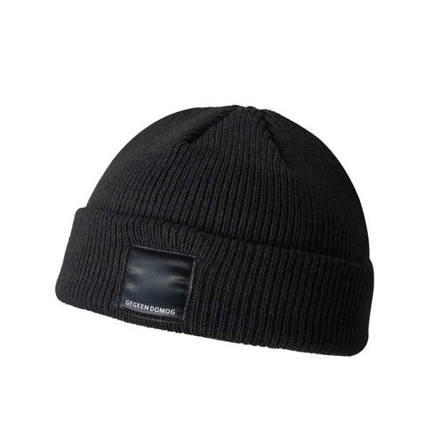 Ανδρικό πλεκτό καπέλο χειμερινό με έμβλημα